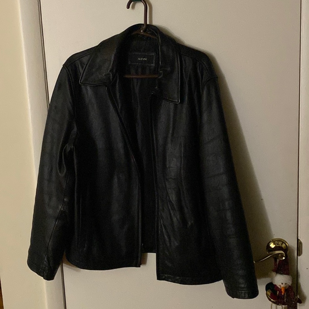 Leather jacket